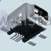 Gniazdo miniaturowe IEEE 1394 4 stykowe kątowe SMT