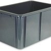 BRB Lagertechnik 1658522 Pojemnik do sztaplowania nadaje się na żywność (D x S x W) 600 x 400 x 320 mm szary 1 szt.