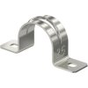 Clamp, max. bundle Ø 25 mm, stainless steel, (L x W x H) 58 x 14 x 23 mm, 1018679