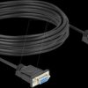 86827 Serial Cable RS-232 D-Sub9 female to female with narrow plug hou