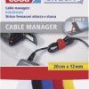 TESA On & Off 55236-00-00 Opaska kablowa na rzepy do wiązania element z pętelkami i haczykami (D x S) 200 mm x 12 mm kol