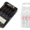 ładowarka everActive NC-1000 PLUS + 4 x R03/AAA Fujitsu 800mAh