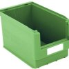 BITO Lagertechnik 384263 Skrzynka magazynowa nadaje się na żywność (D x S x W) 350 x 210 x 200 mm zielony 10 szt.