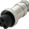 Wtyk CB mikrofonowy 3PIN na kabel 20-098