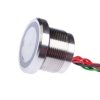 Czujnik mechaniczny przycisk LED M22x1 20dł 24V DC 200mA NO 0,5m kabel YM220100
