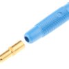 Gniazdo bananowe Żeńskie Lutowie typ Gniazdo bananowe Niebieski Hirschmann Test & Measurement rozmiar 4 mm 60 V dc 16A