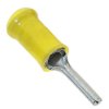 Końcówka pinowa, FVPC, 2.7mm średnica, 14mm długość, Żółty, 10AWG - 12AWG
