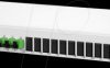 1502595912-E OpDAT 19 inch, 1RU fiber patch panel, 12x E2000 APC, green, OS2