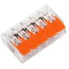 Szybkozłączka Elektryczna na Drut 10 Szt LUMILED 5x4mm 5 Torowa 32A 450V 3 Lata Gwarancji
