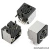 TCS7587-01-401 Socket MIDIN 8 THT HOSIDEN