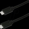 11449073 USB 3.2 cable, C plug to C plug, 100 W, 2.0 m