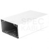 Kanał parapetowy dwuścienny PK 130x65 D HD IK07 KOPOS do instalacji modułów 45x45mm Mediabox