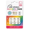Chibitronics Circuit Stickers Rainbow flower LEDs (6 stickers)