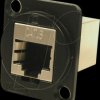 CP30222SMB RJ45 Adapter Front Panel Mount, Cat.6, FT Series