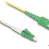 83876 Fiber optic cable, LC-APC / SC-APC, simplex, OS2, 10m