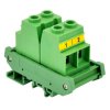 DIN Rail Mount 90Amp 600V 2 Position Screw Terminal Block Distribution Module