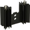 Radiator; V7477W; z otworem; z 2 pinami do druku; czerniony; 35mm; H; 14K/W; 13m; 25,4m; Assmann; RoHS