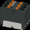 3273804 PTFIX distributor block, 6x4, black