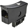 Renkforce RF-5046540 Phone Adapter TST plug RJ11 6p4c Black