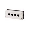 Eaton M22-I4 Housing 4 slots floor mounting 22x80mm anthracite