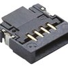 Złącze FPC 4-pinowe 0.5mm Montaż powierzchniowy Męski Amphenol Communications Solutions