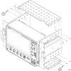 Tektronix Zestaw do montażu w stojaku oscyloskopu RM3typ: Zestaw do montażu w szafie typu rackdo użytku z: Oscyloskop