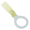 Yellow Heat Shrink 12mm Ring Terminal