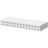 Socket housing, 14 pole, pitch 3.96 mm, natural, 1-640251-4