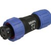 Gniazdo; SP1310/S2I-N; 2 tory; lutowany; 2,0mm2; 4-6,5mm; SP13; na przewód; IP68; 13A; 250V; Weipu; RoHS