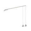 Lampa przysufitowa FOURTY 5xGU10 R50, GU10 R35 Silk gray 11451 Nowodvorski