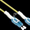 SO-LW02-020 Fiber optic patch cable Uniboot, OS2, LC - LC, 2 m, yellow