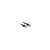 LINDY 47521 RJ45 Network cable, patch cable CAT 6 U/UTP 1.00 m Black 1 pc(s)