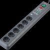 1159540376 6-way Secure multiway socket with lightning protection, without