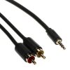 PRZEWÓD C19021BK03 2 x CINCH / Jack TRS 3.5 mm 1.5 m UNITEK