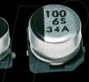 SMD chip electrolytic capacitor, 100 µF/16 volt