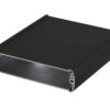 Aluminum enclosure kit, (L x W x H) 138 x 150 x 34 mm, black, IP65, 84136150.HMT1