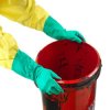 Rękawice rozmiar: 11 materiał: Nitryl zastosowanie: Odporność na działanie substancji chemicznych