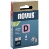 Novus 042-0788 Flat Crown Clips Type 53F 1200 pieces 6x11.3mm for Tackers