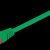 GOOBAY95251 - Cat.6 U/UTP patch cable, CCA, green, 0,25 m