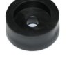 NOGA-G-D Nóżka gumowa, przykręcana duża - średnica 20mm; wysokość 8.3mm - czarna
