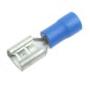 Konektor izolowany żeński 6,3mm niebieski (10szt)