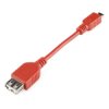 USB OTG Cable - Female A to Micro-A - 4