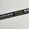 Commodore 64C 'Ultimate 64' black badge 0.5mm thick