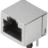 Socket, RJ45, 8 pole, 8P8C, Cat 5, solder connection, 1455240000