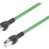 Ca00730.00C03 Patch Cord Sf/Utp 5E Linka Cu Frnc Zielony 3M 22Awg Żyły: 4