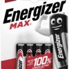 Bateria AAA/R03 Energizer Max 1.5 V 4 szt.