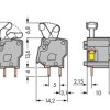 WAGO 257-864 modularna złączka do płytek drukowanych