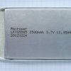 Bat.Li-Polymer 3500mAh LP705585