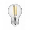 Żarówka LED E27 G45 Filament Mleczny 2W 200lm 3000K AC220-240V 360st. do girland LD-G45FLE2EM-30