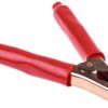 Zacisk krokodylkowy 200A izolowany 38mm Czerwony Mueller Electric